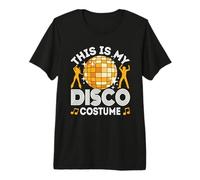 Disfraz de Discoteca This Is My Disco, Traje de Fiesta de los años 70 y 80, Halloween Camiseta Premium