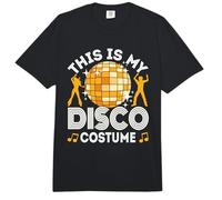 Disfraz de Discoteca This Is My Disco, Traje de Fiesta de los años 70 y 80, Halloween Comfort Colors Adult Heavyweight T-Shirt