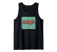 Disfraz de discurso Cool Nailed it para niños y niñas Camiseta sin Mangas