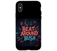 Disfraz de discurso de idioma guapo para fanáticos de Beat around the Bush Carcasa para iPhone X/XS