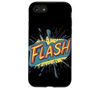Disfraz de discurso Flash Vibrante y Colorido Carcasa para iPhone SE (2020) / 7/8