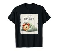 Disfraz de discurso Nice Do It Tomorrow para niños y niñas Camiseta
