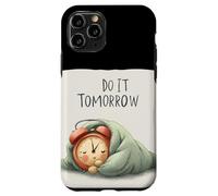 Disfraz de discurso Nice Do It Tomorrow para niños y niñas Carcasa para iPhone 11 Pro