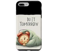 Disfraz de discurso Nice Do It Tomorrow para niños y niñas Carcasa para iPhone 7 Plus/8 Plus