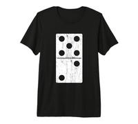 Disfraz de Domino Halloween Traje de Grupo Cinco-Dos 5-2 Camiseta Premium