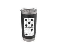 Disfraz de Domino Halloween Traje de Grupo Cinco-Dos 5-2 Vaso térmico de acero inoxidable de doble pared