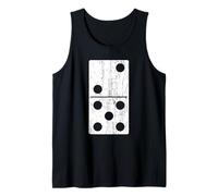 Disfraz de Domino Halloween Traje de Grupo Dos-Cinco 2-5 Camiseta sin Mangas