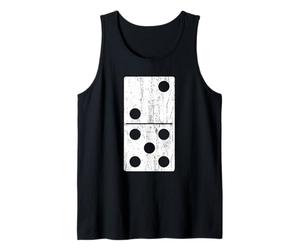 Disfraz de Domino Halloween Traje de Grupo Dos-Cinco 2-5 Camiseta sin Mangas