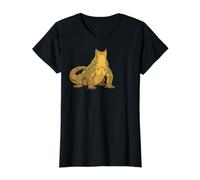 Disfraz de dragón de Komodo con gráfico Corporal Divertido para Halloween Camiseta gráfica económica, Mujer, Negro, S