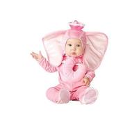 Disfraz De Elefante Rosa Para Bebé Incharacter Halloween Tierno Tamaño 16005