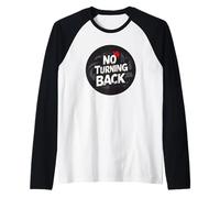 Disfraz de emblema sin vuelta atrás para niños y niñas Camiseta Manga Raglan