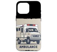 Disfraz de Emergencia de Ambulancia Carcasa para iPhone 16 Pro MAX
