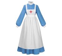 Disfraz De Enfermera Completo - Ropa De Cosplay De Enfermera De La Guerra Civil Para Halloween - Para Coleccionistas Fotografías Producciones Televisivas Teatro Y Actuación