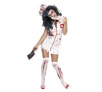 Disfraz De Enfermera Zombie Para Adultos