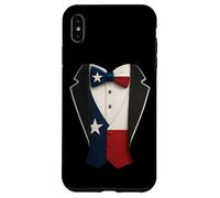 Disfraz de esmoquin de Texas, divertido traje de estado tejano para Halloween, estrella Carcasa para iPhone XS Max