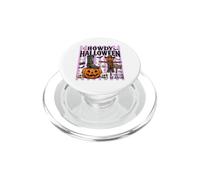 Disfraz de espantapájaros de Vaquero Espeluznante para Halloween Howdy PopSockets PopGrip para MagSafe