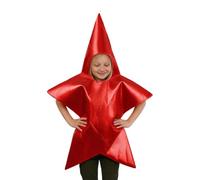 Disfraz de estrella genérico | Vintage y en forma de estrella | Ropa de disfraz de Halloween Disfraces | Para de vacaciones, juego de rol, espectáculo de escenario e iglesia