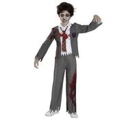 Disfraz de estudiante zombie niño 5-6 años
