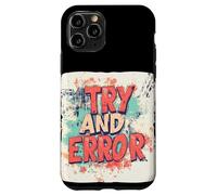Disfraz de ética empresarial para amantes del habla de prueba y error Carcasa para iPhone 11 Pro