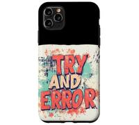 Disfraz de ética empresarial para amantes del habla de prueba y error Carcasa para iPhone 11 Pro Max