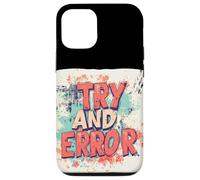 Disfraz de ética empresarial para amantes del habla de prueba y error Carcasa para iPhone 12/12 Pro