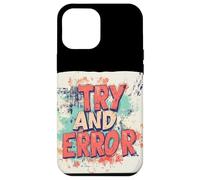 Disfraz de ética empresarial para amantes del habla de prueba y error Carcasa para iPhone 12 Pro Max