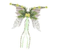 Disfraz de Fairy Wings para adultos, 70 g Adult Fairy Costume, Gauze Girls' para Halloween, Pride, Garden , Navidad, Makeup, Stage Performance, Cosplay, and Holiday Events, 70 x 48 cm