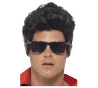 Disfraz De Fantasía De Danny Grease Con Gafas Negras De Los Años 50