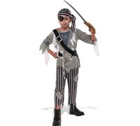 Disfraz De Fantasía De Pirata Fantasma Para Niños En Halloween
