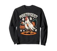 Disfraz de Fantasma de Pollo de Aves de Corral para Halloween Sudadera