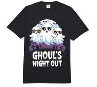 Disfraz de Fantasma Divertido de Halloween Ghoul's Night out Spooky Comfort Colors Adult Heavyweight T-Shirt