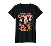 Disfraz de Fantasma para Halloween con cáncer de endometrio es Boo Sheet Camiseta
