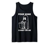 Disfraz de Fantasma para Halloween de Pour Some Candy on Me Camiseta sin Mangas