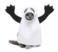 Disfraz De Fantasma Perro Pequeño Ropa para Mascota Juego De rol