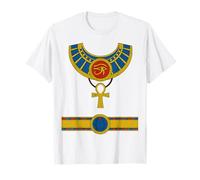 Disfraz de faraón de Halloween o Reina de Egipto Cleopatra Camiseta