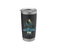 Disfraz de fiesta de Navidad familiar Fox a juego de Navidad Vaso térmico de acero inoxidable de doble pared