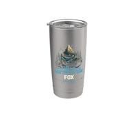 Disfraz de fiesta de Navidad familiar Fox a juego de Navidad Vaso térmico de acero inoxidable de doble pared
