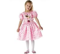 Disfraz De Fiesta De Puzzle Carnaval Minnie Rosa Talla M 5-6 Años
