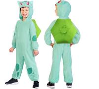 Disfraz De Fiesta De Puzzle Carnaval Pokémon Bulbasaur En Caja Talla 4-6 Años
