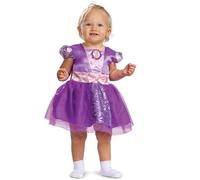 Disfraz De Fiesta De Puzzle Carnaval Princesa Rapunzel Talla 12-18 Meses