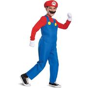 Disfraz De Fiesta De Puzzle De Carnaval Super Mario Bros Deluxe Talla S 5-6 Años