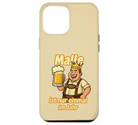 Disfraz de Fiesta Estampado para Hombre con Texto Divertido Malle Carcasa para iPhone 12 Pro MAX