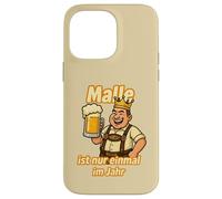 Disfraz de Fiesta Estampado para Hombre con Texto Divertido Malle Carcasa para iPhone 14 Pro MAX