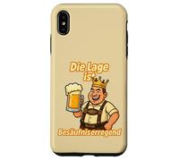 Disfraz de Fiesta Estampado para Hombre con Texto Divertido Malle Carcasa para iPhone XS MAX