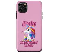 Disfraz de Fiesta Estampado para Mujer con Texto Divertido Malle Gadgets Carcasa para iPhone 11 Pro MAX