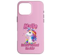 Disfraz de Fiesta Estampado para Mujer con Texto Divertido Malle Gadgets Carcasa para iPhone 16 Pro MAX