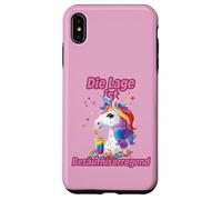 Disfraz de Fiesta Estampado para Mujer con Texto Divertido Malle Gadgets Carcasa para iPhone XS MAX