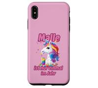 Disfraz de Fiesta Estampado para Mujer con Texto Divertido Malle Gadgets Carcasa para iPhone XS MAX