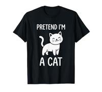 Disfraz de Finge ser un Gato Disfraces de Halloween para gat Camiseta