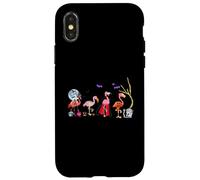 Disfraz de Flamenco Rosa para Halloween, Bruja, Vampiro, Momia Carcasa para iPhone X/XS